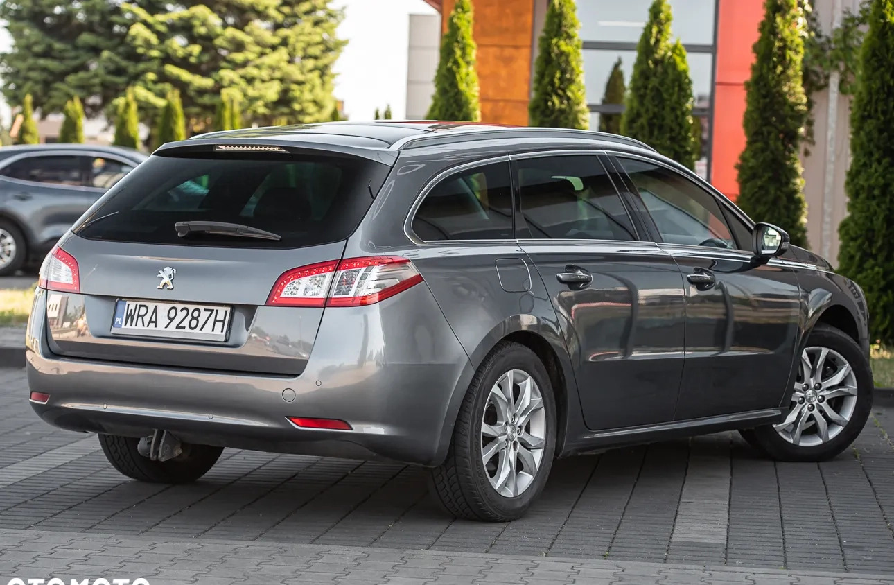 Peugeot 508 cena 31900 przebieg: 177000, rok produkcji 2014 z Radom małe 466